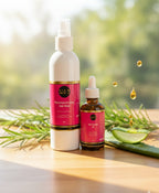 Rosemary Aloe Hair mist & mini Herbal Rapid hair growth oil