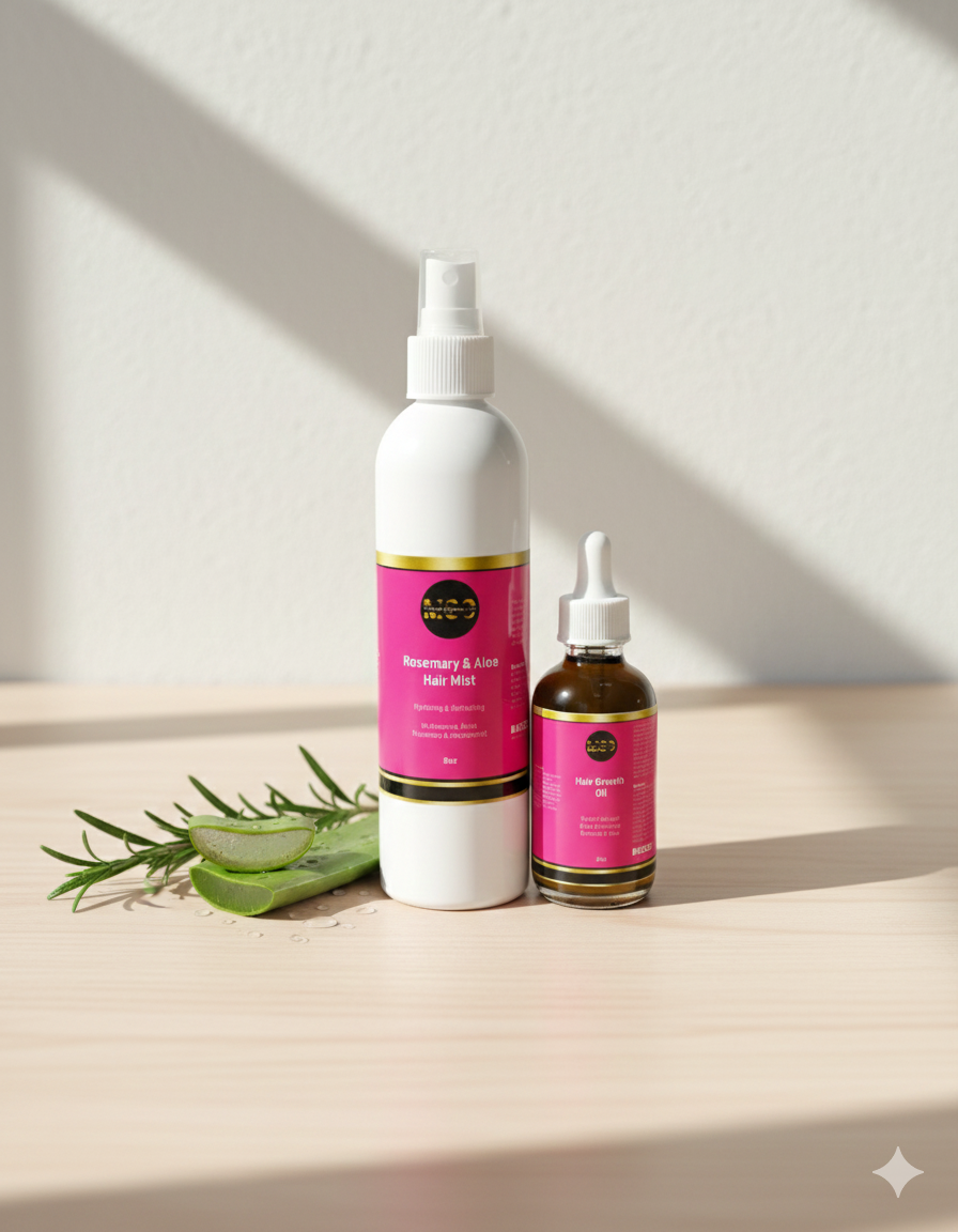 Rosemary Aloe Hair mist & Herbal hairgrowth oil