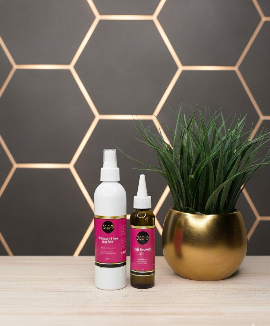 Rosemary Aloe Hair Mist & Herbal Hair Growth Oil