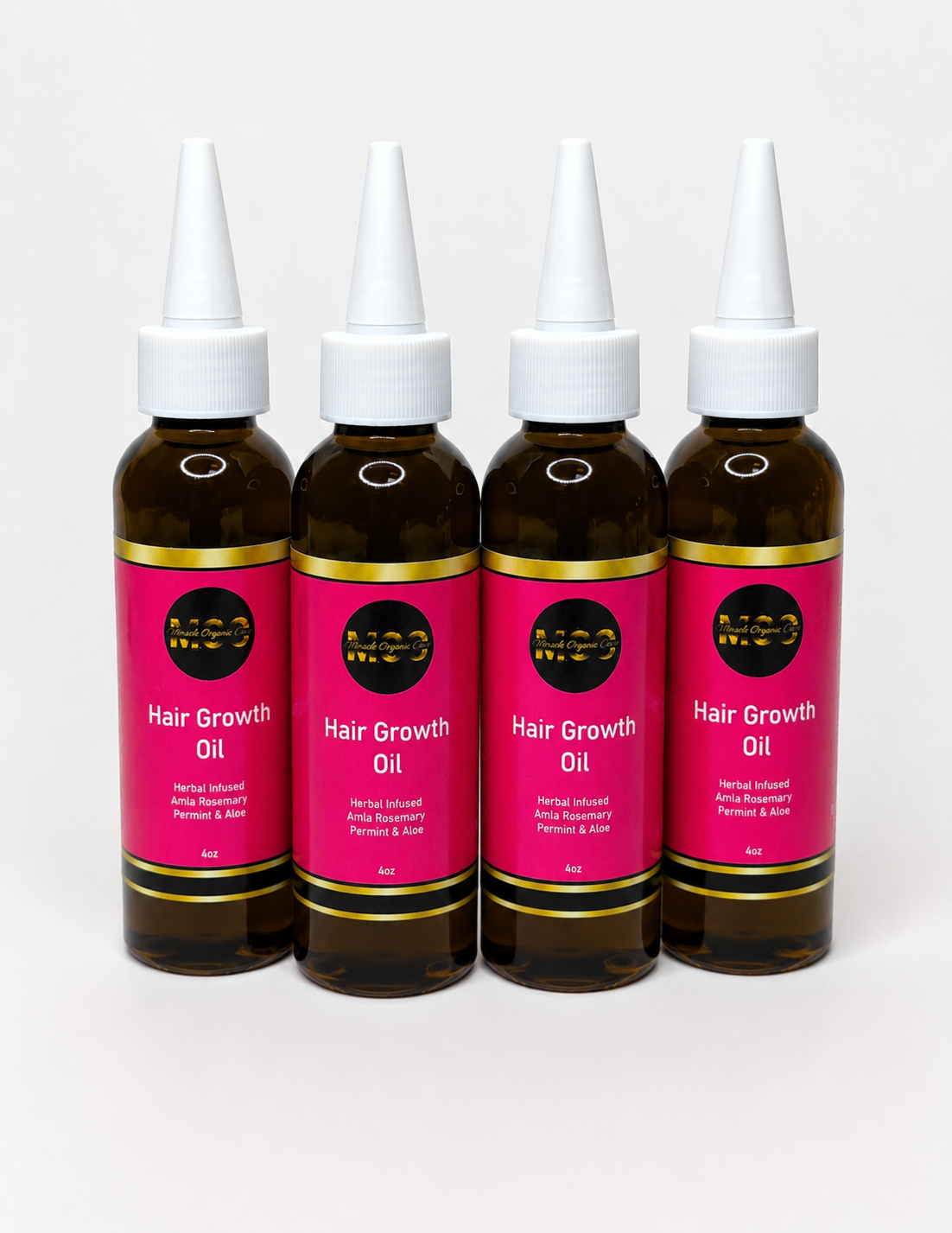 Herbal Rapid Hair Growth Oil 4Pack